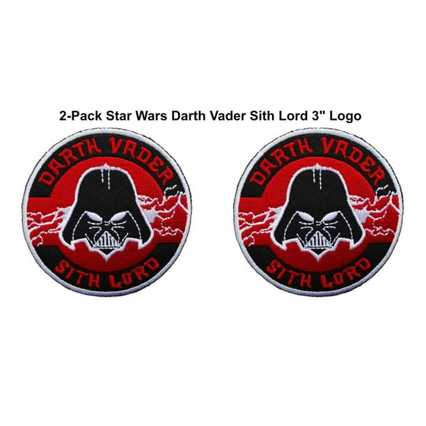SITH LORD Darth Vader Stars Wars Iron On Sew On Embroidered Patch RETRO SITH LORD Darth Vader Stars Wars Iron On Sew On Embroidered Patch RETRO